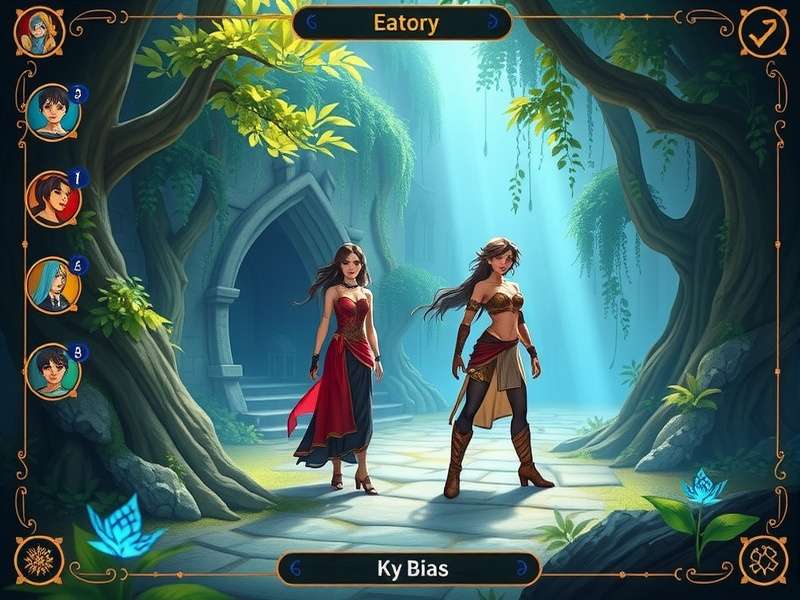 Anise Odyssey Mystic Realms Story Moment Anise Odyssey Mystic Realms story cinematic showing key characters