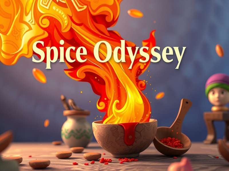 Spice Odyssey India Official Cover Art Spice Odyssey India Game Cover Art