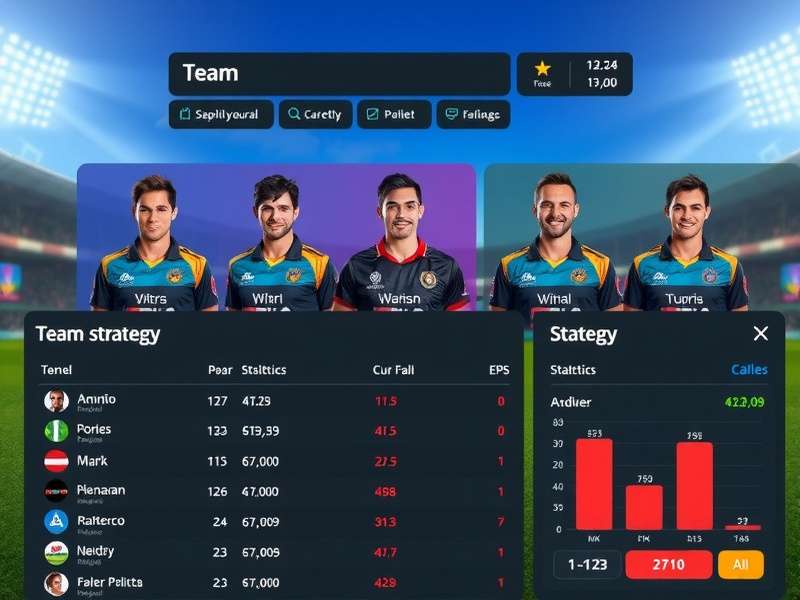 Real11 Cricket Frenzy Expert Analysis Tools Real11 Cricket Frenzy expert analysis and statistics dashboard