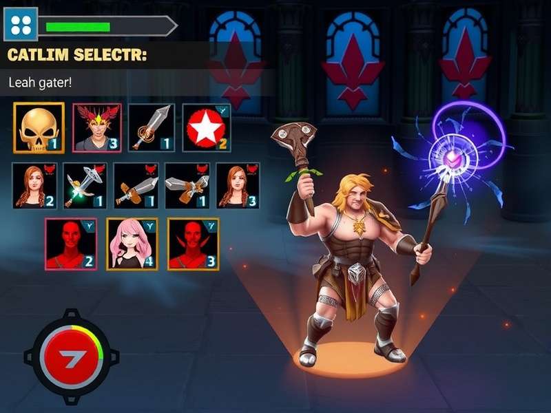 Character Customization in Eon Gladiator Arena Dominator Eon Gladiator Arena Dominator character customization screen