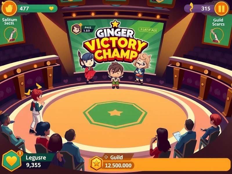 Ginger Victory Champ Guild Interface Ginger Victory Champ social features and guild system