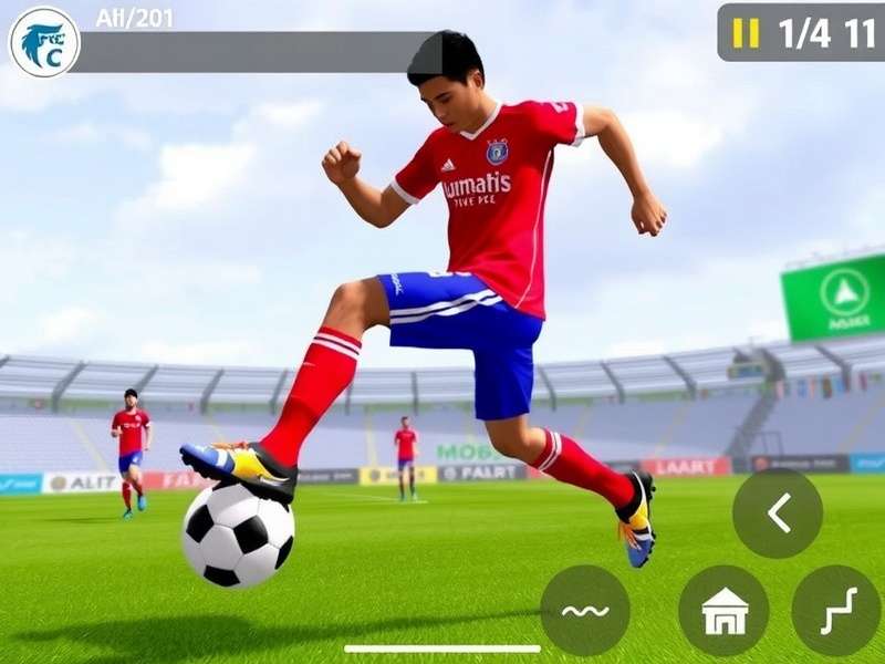 Mumbai FC Elite Striker Gameplay Mumbai FC Elite Striker gameplay screenshot