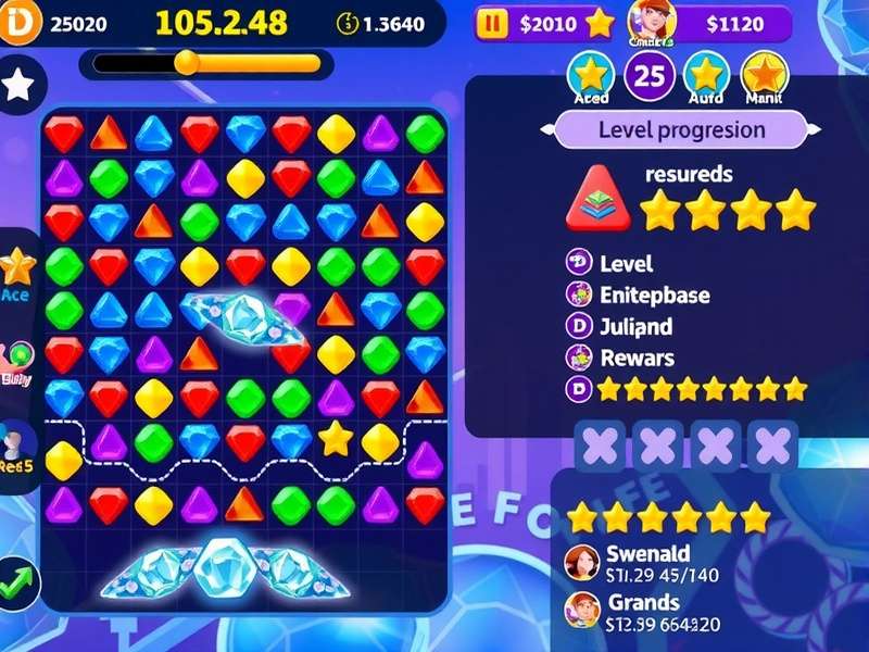 Diamond Frenzy Ace Social Features Diamond Frenzy Ace social features and leaderboard display