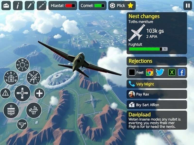 Mission Selection in Vulture S Flight Adventure Vulture S Flight Adventure mission selection screen