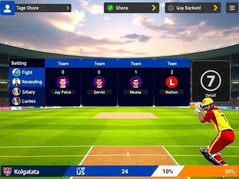 Fielding Mechanics in Kolkata Kings Heroic Stand Kolkata Kings Heroic Stand fielding controls demonstration