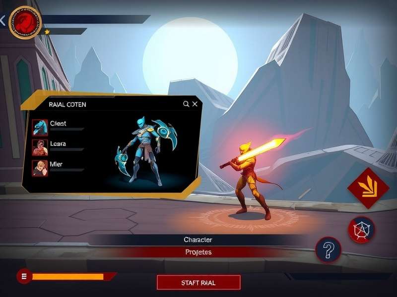 Solar Fury Meander - Epic Combat Scene Solar Fury Meander gameplay screenshot showing character combat