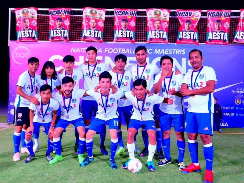 Goa Football Maestros Team Celebration Goa Football Maestros Team Celebration