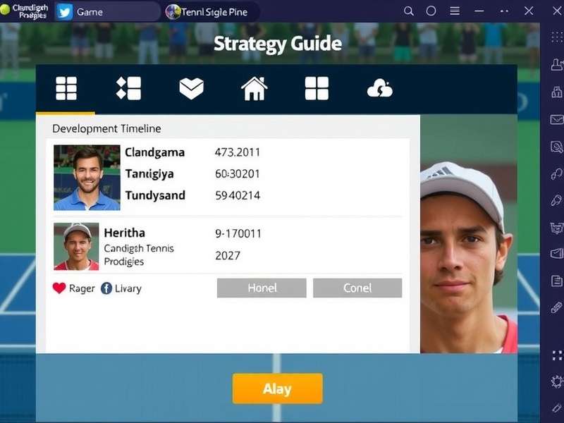 Player Development Interface Chandigarh Tennis Prodigies Player Customization