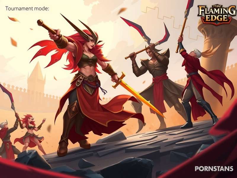 Flaming Edge Dueling Combat Positioning Advanced combat strategy illustration showing positioning in Flaming Edge Dueling