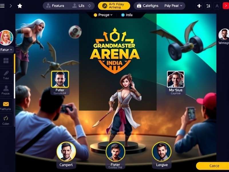 Grandmaster Arena India Tournament Champions Grandmaster Arena India tournament winners celebration