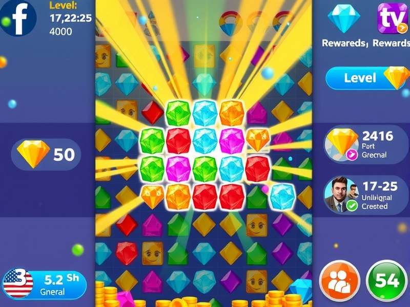 Diamond Frenzy Ace Level Progression Diamond Frenzy Ace level progression and rewards screen