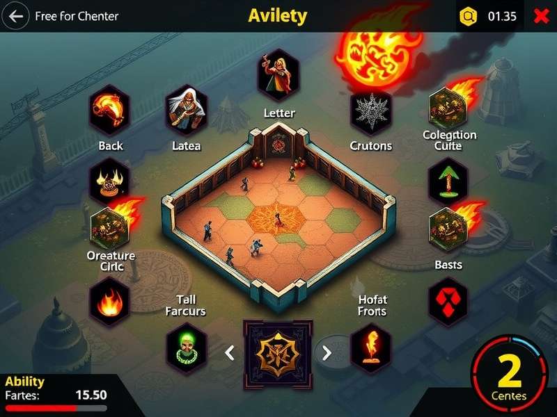 Inferno Pyro Commander Battlefield Strategy Map Inferno Pyro Commander strategic map overview