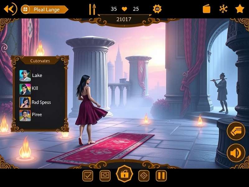 Anise Odyssey Mystic Realms Magical Environment Anise Odyssey Mystic Realms gameplay screenshot showing magical environment