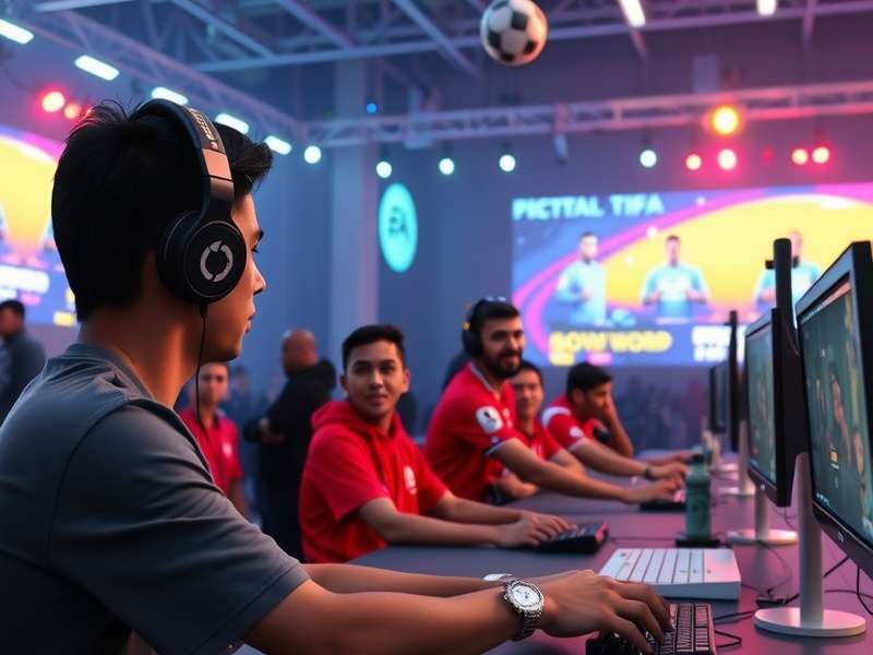 Future of Indian FIFA Gaming Futuristic vision of Indian FIFA gaming with advanced technology