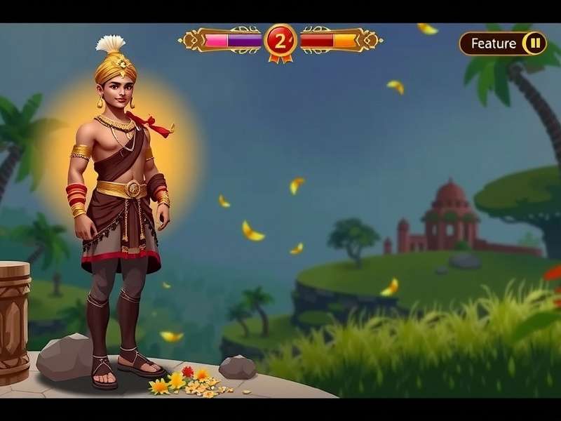 Sweet Odyssey Of Bharat Cultural Gameplay Sweet Odyssey Of Bharat gameplay screenshot showing Indian cultural elements