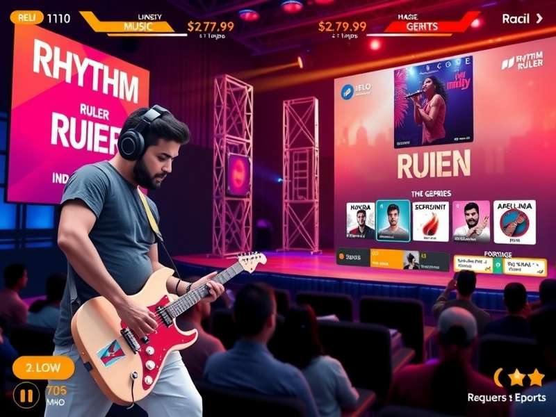 Rhythm Ruler Reign Championship Event Rhythm Ruler Reign esports tournament with live audience