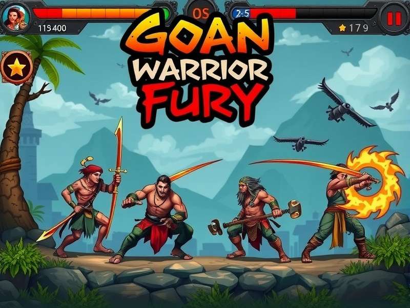 Main characters of Goan Warrior Fury Goan Warrior Fury character lineup