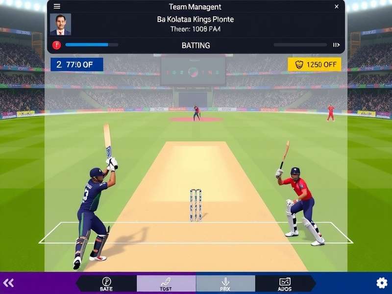 Team Management in Kolkata Kings Heroic Stand Kolkata Kings Heroic Stand team management screen