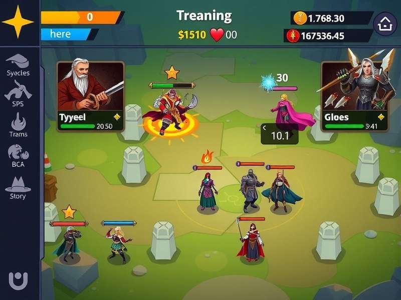 Kochi Royals Mythic Heroes Gameplay Kochi Royals Mythic Heroes gameplay screenshot showing character selection and battle interface
