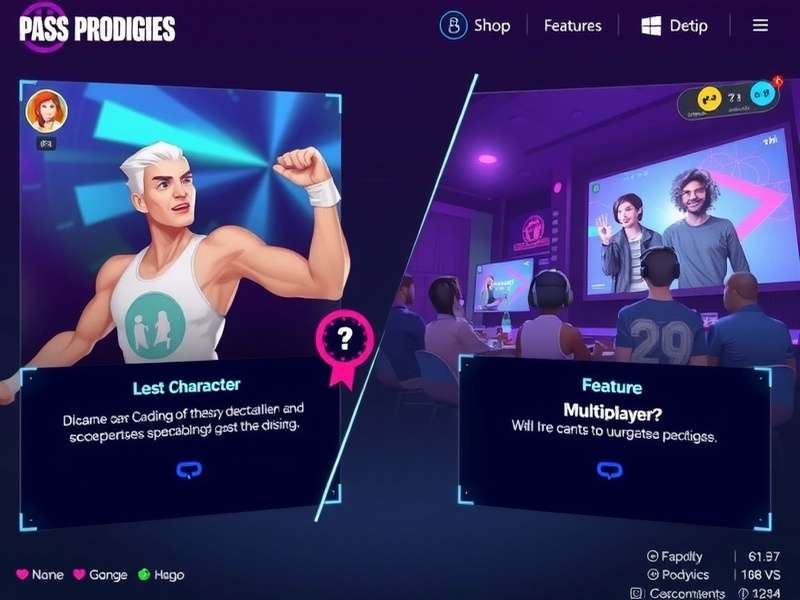 Pass Prodigies Feature Showcase Pass Prodigies feature showcase including multiplayer mode and customization options