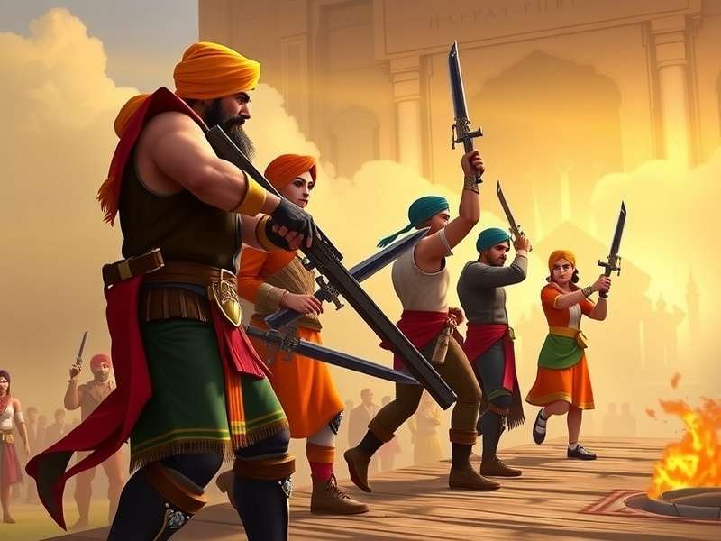 Mace Marvelous Sikh Development Team Mace Marvelous Sikh development team photo