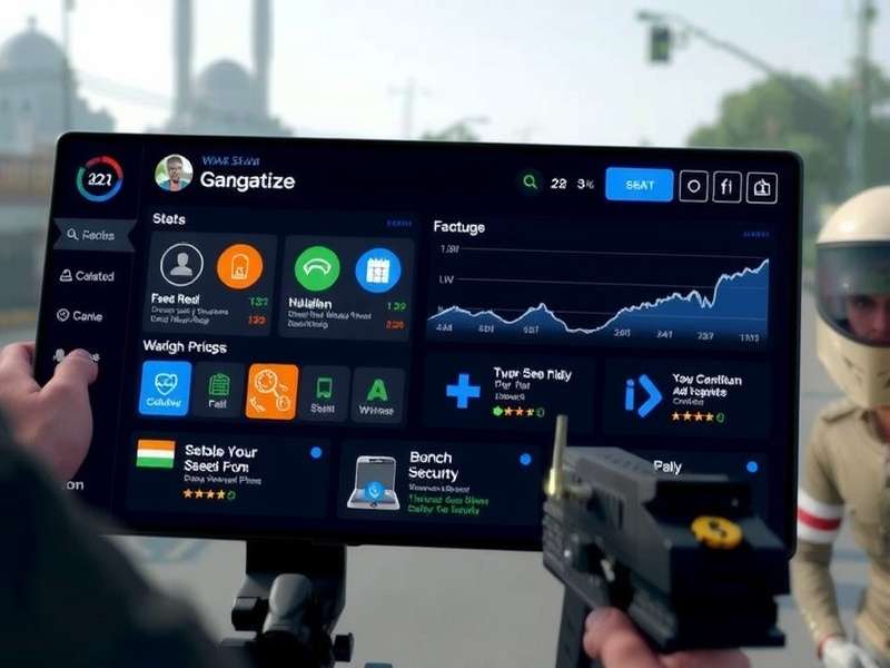 Warzone Safer India Security Dashboard Warzone Safer India security dashboard interface