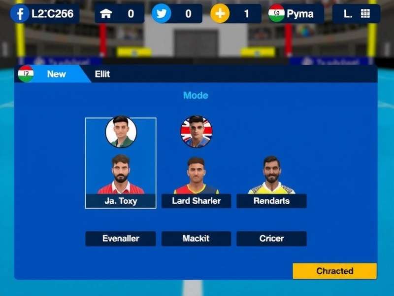 T20 Volley Legend Mobile Game T20 Volley Legend Game Screenshot