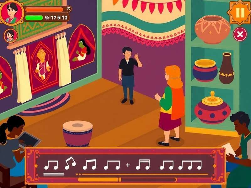 Nataraja S Rhythmic Quest Development Process Development team working on Nataraja S Rhythmic Quest