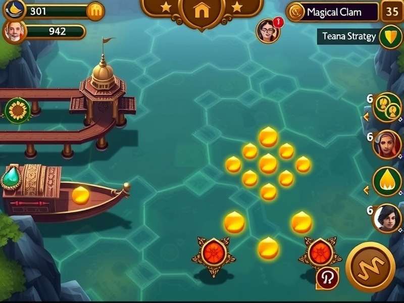 Advanced Team Composition Strategies in Ganges Magic Clam Advanced strategy visualization for Ganges Magic Clam showing team compositions
