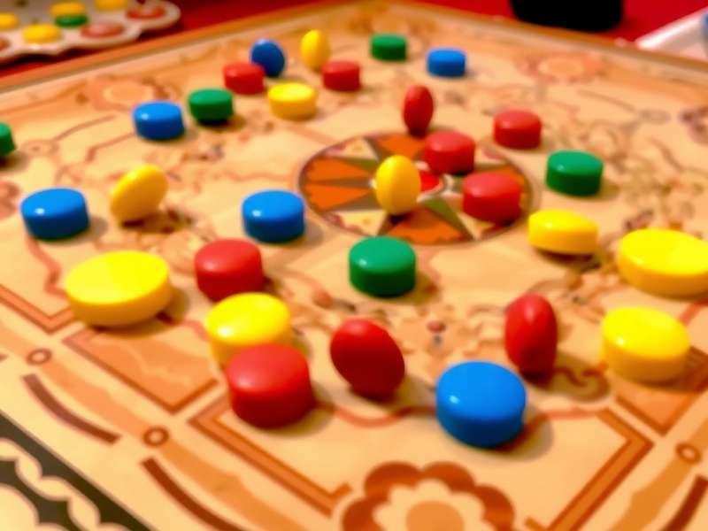 Traditional Nagpur Nuggets Game Pieces Close-up of Nagpur Nuggets game pieces