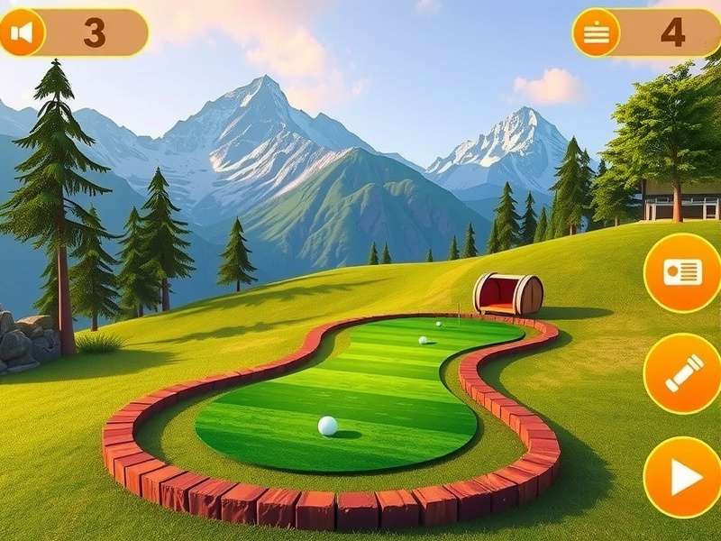 Indian Putt Pro feature overview showing different game modes