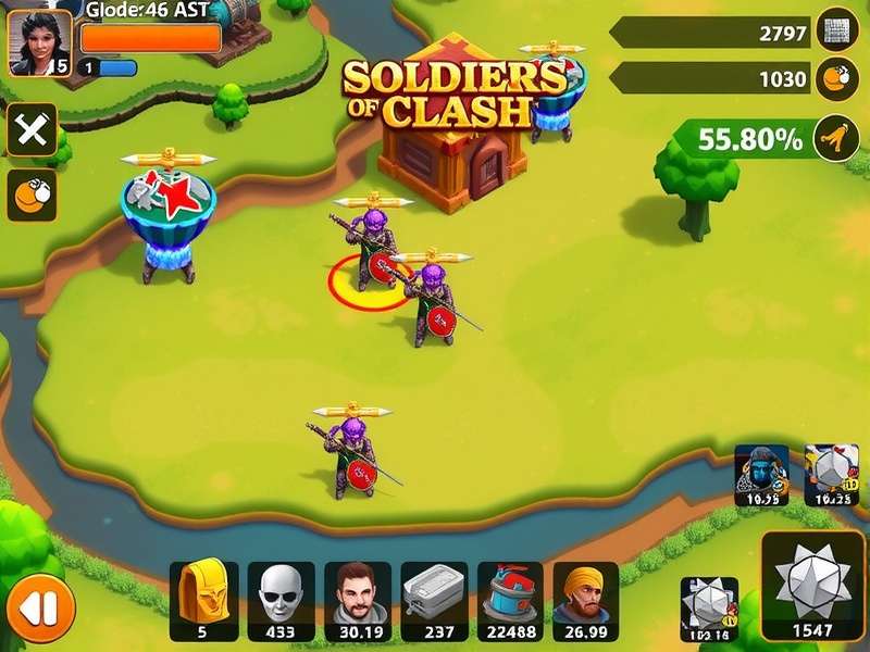 Base Building in Soldiers Of Clash India Soldiers Of Clash India base building interface