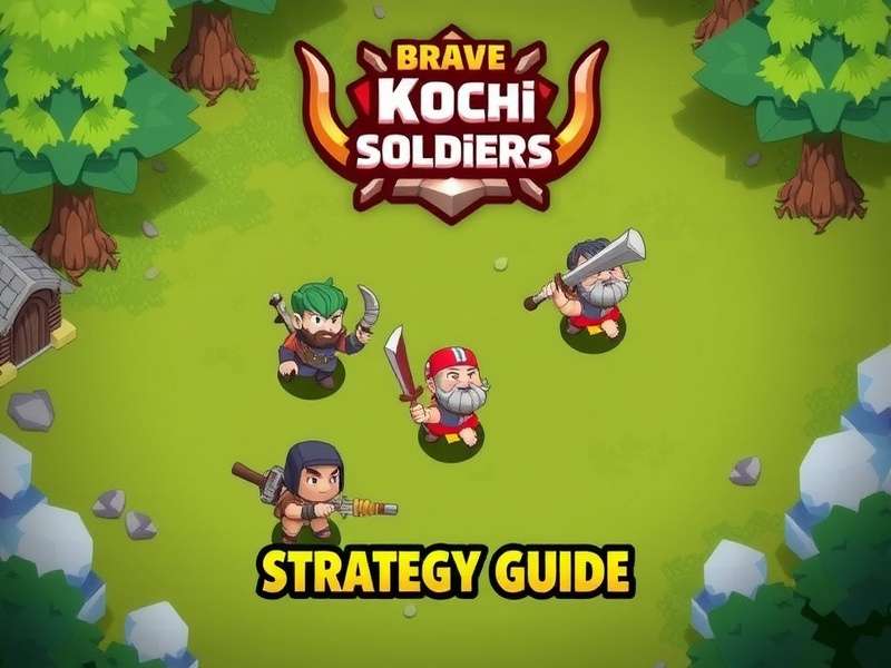 Brave Kochi Soldiers - Epic Battle Game Brave Kochi Soldiers Game Banner