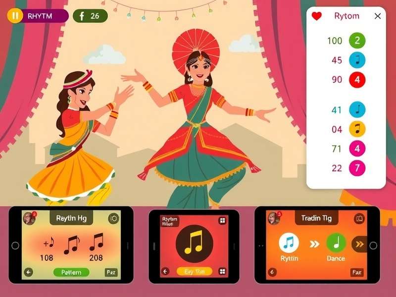 Haryanvi Folk Dance - Cultural Roots of Harmony Hop Traditional Haryanvi dance performance showing vibrant costumes and energetic movements