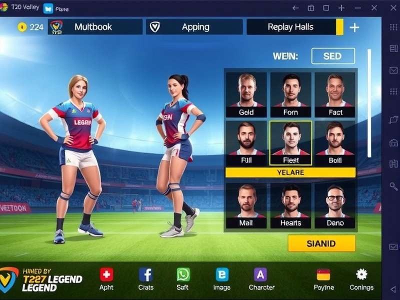 Different Game Modes in T20 Volley Legend T20 Volley Legend Gameplay Modes