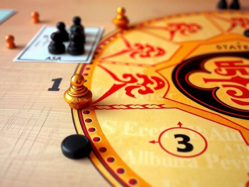 Traditional game setup showing board and playing pieces Traditional Andhra Abode Refinement game board and pieces