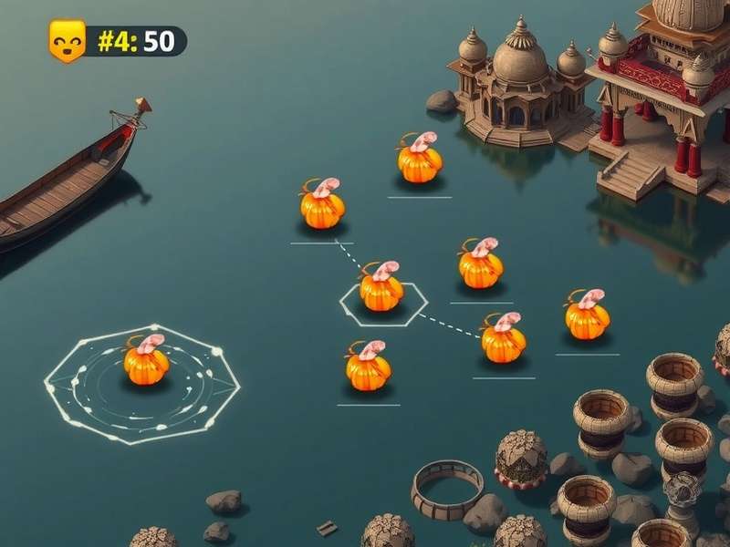 Indian Cultural Elements in Ganges Magic Clam Cultural elements in Ganges Magic Clam showcasing Indian architecture and symbolism