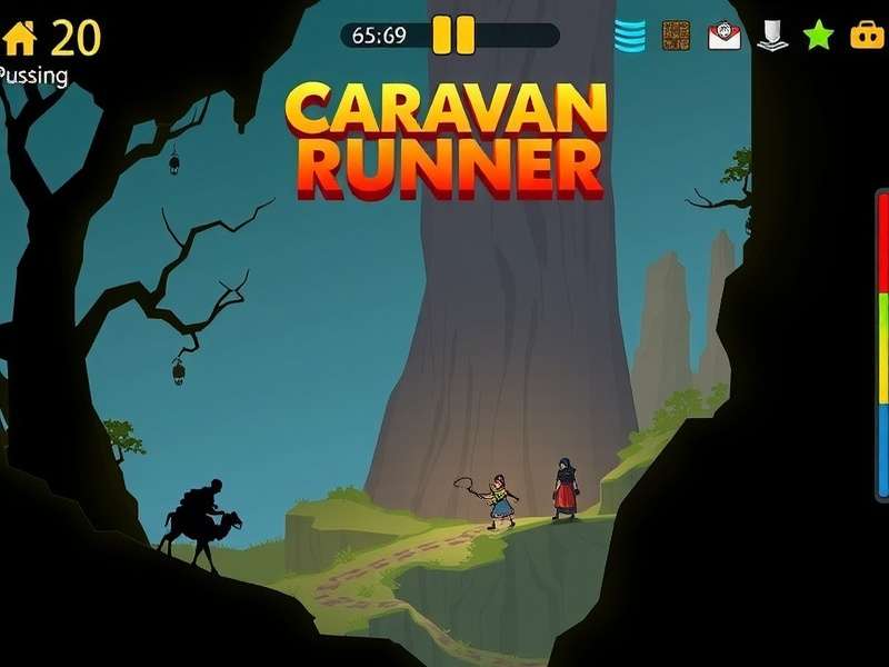 Caravan Runner Mobile Game Caravan Runner Gameplay Screenshot