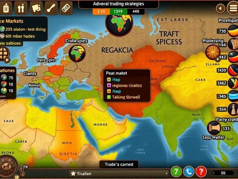 Regional Markets in Spice Trail Challenge Spice Trail Challenge regional spice markets and trading posts