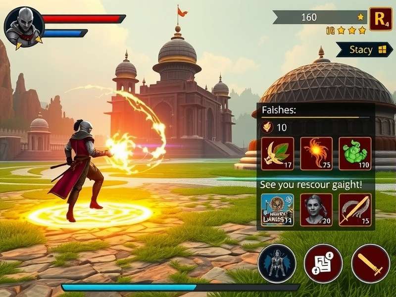 Character Customization in Knight Fantasy Indian Realm Knight Fantasy Indian Realm character customization screen