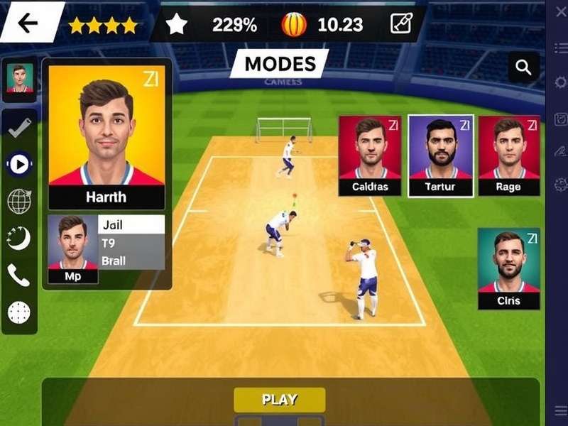 Player Customization in T20 Volley Legend T20 Volley Legend Character Customization