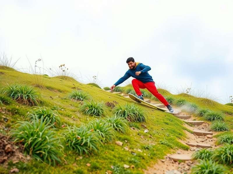 Panchgani Slope Surfer gear and accessories Traditional Panchgani Slope Surfer equipment display