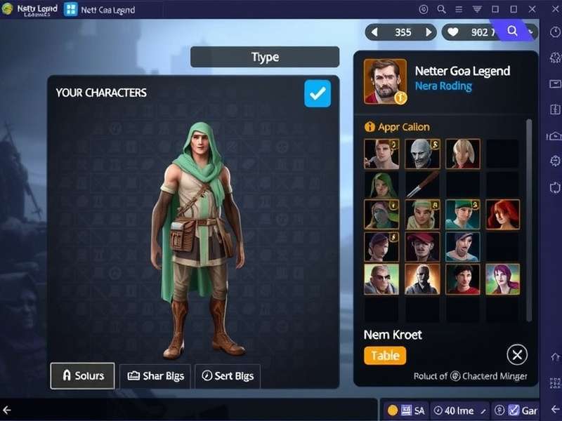 Netter Goa Legend Mobile Game Netter Goa Legend Game Interface