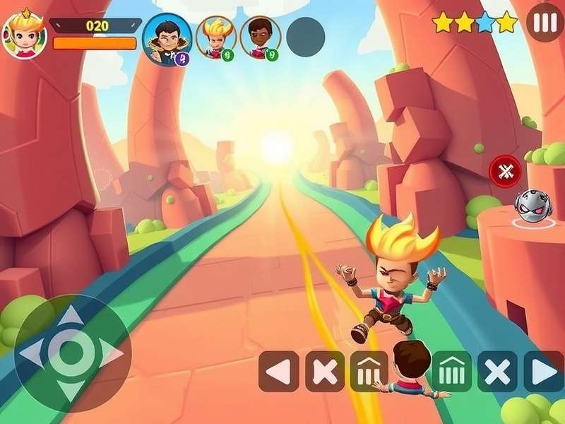 Ginger Dash Titan Character Roster Ginger Dash Titan character selection screen showing multiple heroes