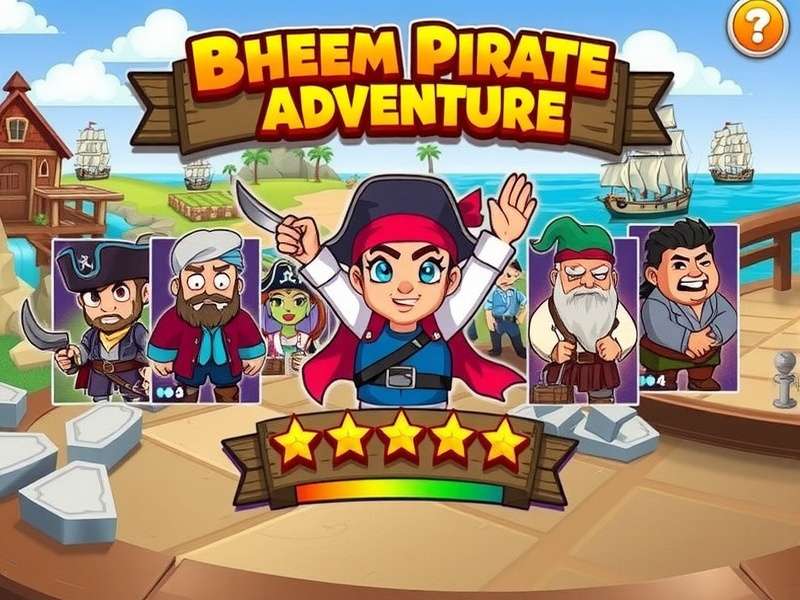 Bheem Pirate Adventure Character Roster Bheem Pirate Adventure characters collage