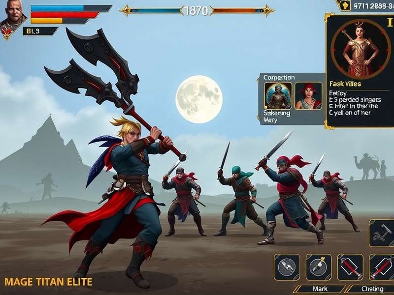 Prithviraj Mace Titan Elite Gameplay Prithviraj Mace Titan Elite gameplay screenshot showing character with mace