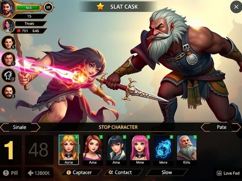 Anise Saga Mythic Battles Epic Battle Scene Anise Saga Mythic Battles gameplay screenshot showing epic battle scene