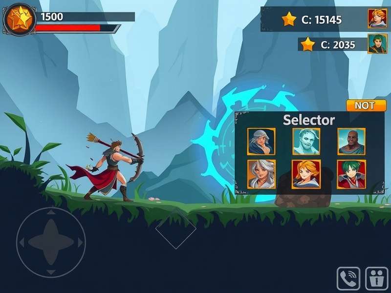 Character Roster in Agate Ascent King Agate Ascent King character selection screen