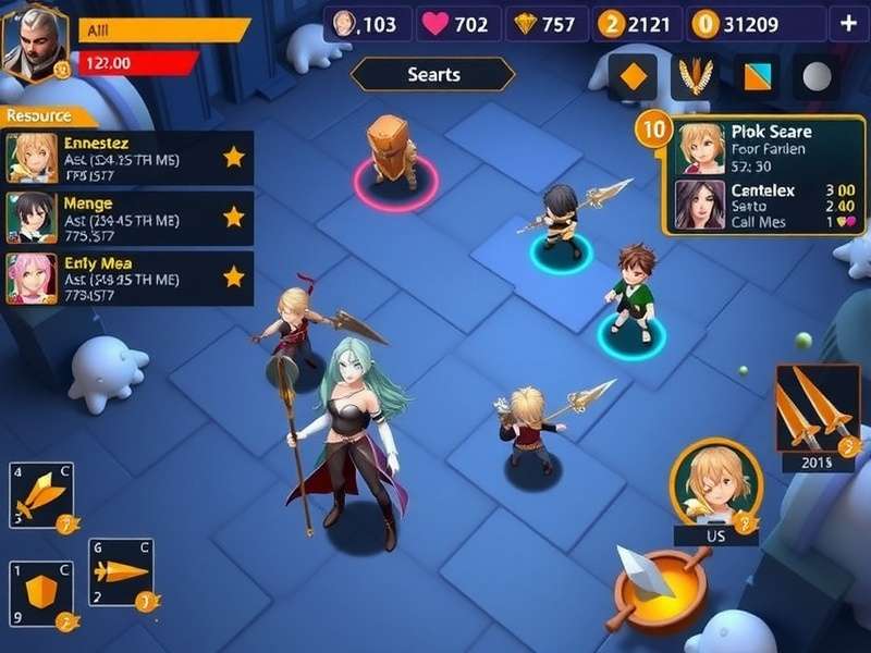 Anise Noble Victory Strategic Battle Anise Noble Victory gameplay screenshot showing strategic battle