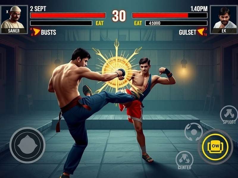 Combat Mechanics in Kerala Kick Vanquisher Kerala Kick Vanquisher combat mechanics demonstration